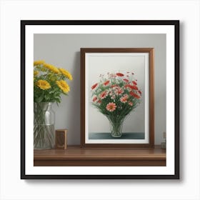 Flowers In A Vase Art Print