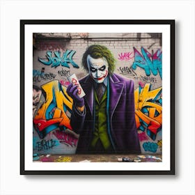 Joker 351 Art Print