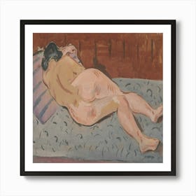 Reclining Nude By Cyprián Majerník Art Print