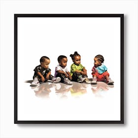 Friends Are Family Art Print