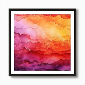 Sunset 8 Art Print