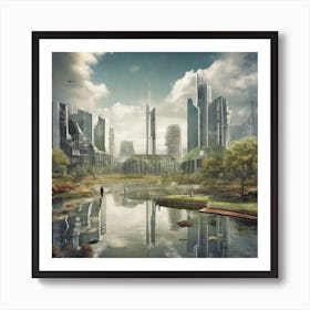 Imagine That You Are A Senior Official Within The Ministry For The Future, And Have Been Tasked With Developing A Comprehensive Plan To Address The Issue Of Climate Change 7 Art Print