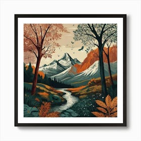 Mountain Landscape 2 Poster