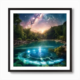 Nebula Art Print