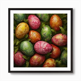 Easter Eggs 6 Art Print