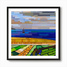 View Of The Sea Art Print