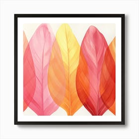 Autumn Leaves 6 Art Print