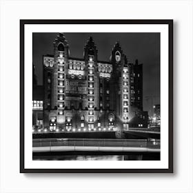 Speicherstadt Warehouse Building Art Print