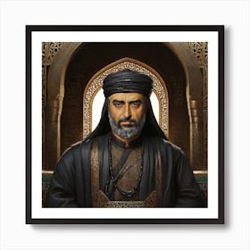 Sultan Of Iran Art Print