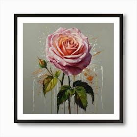 Pink Rose 2 Art Print