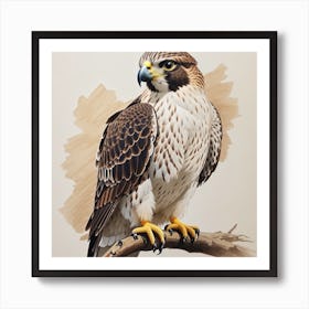 Peregrine Falcon Art Print