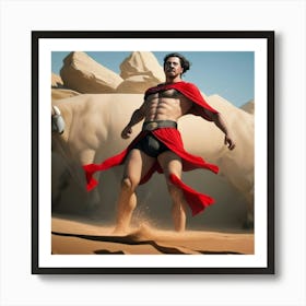 Aphrodite In The Desert Art Print