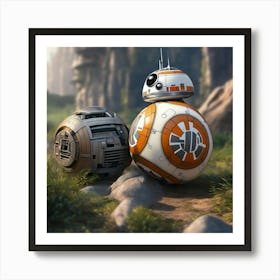 Star Wars Bb-8 1 Art Print