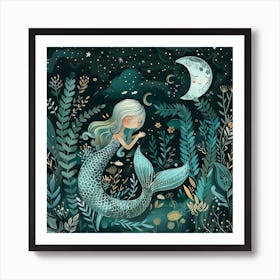 Mermaid 17 Art Print