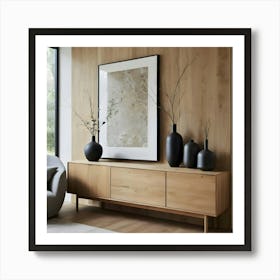 Modern Living Room 65 Art Print