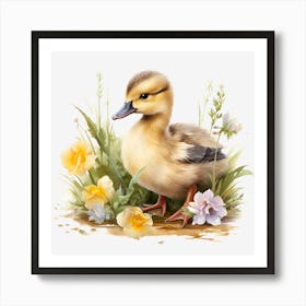 Duckling Art Print