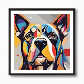 Dog Painting 1 Art Print