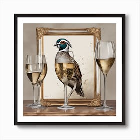 Quail Art Print