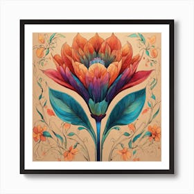 A Beautiful Symbol For Printing On Clothing Art Print