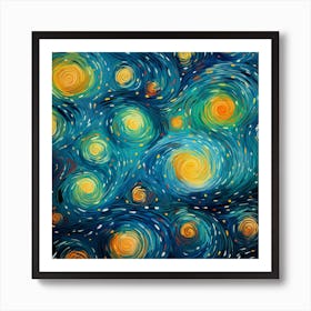 Starry Night 4 Art Print