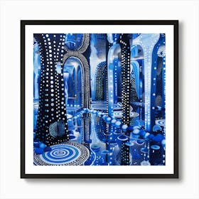 'Blue Room' Art Print