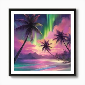 Aurora Painting Art Print