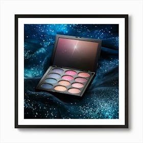 A Celestial Infused Makeup Palette Boasting Interstellar Radiance And Twinkling Shimmer Encapsulat (4) Art Print