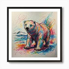 Polar Bear Art Print