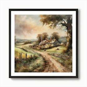 Country Road..8 Art Print