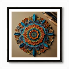 Mandala Art Print