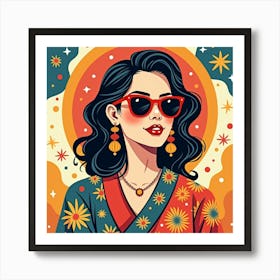 Asian Woman Art Print