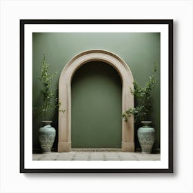 Archway Stock Videos & Royalty-Free Footage 38 Art Print