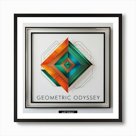 Geometric Odyssey 2 Art Print