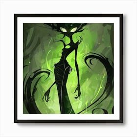 Witch Of The West Art Print