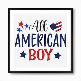 All American Boy 01 Art Print