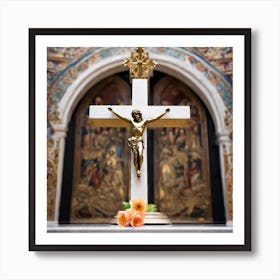 Cross Of Jesus 3 Art Print