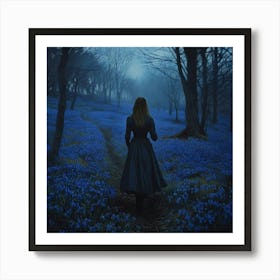 Bluebells 4 Art Print