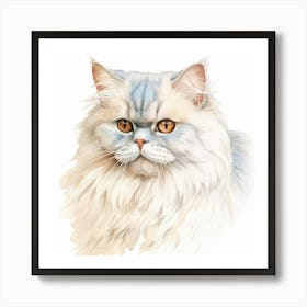 Colorpoint Persian Cat Portrait 3 Art Print