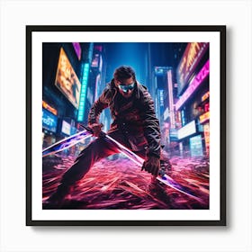 Cyberpunk 2077 Poster Art Print