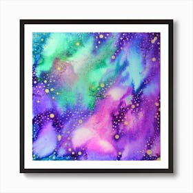 Cosmic Lights Art Print