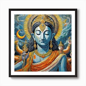 Vishnu 7 Art Print