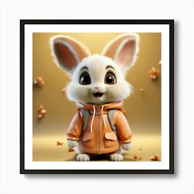 Cute Bunny 14 Art Print