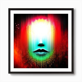 Face Of Love Art Print