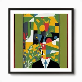 'The Man In The Suit' Art Print