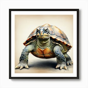 Turtle 34 Art Print