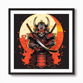 Samurai Warrior 9 Art Print