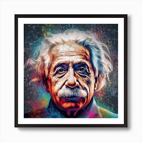 Albert Einstein 1 Art Print