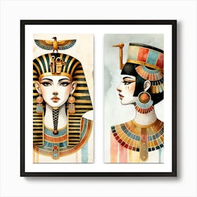 Egyptian Women Art Print