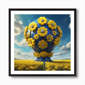 Hot Air Balloon 1 Art Print