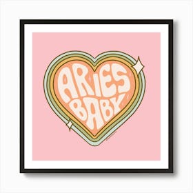 Aries Baby Art Print